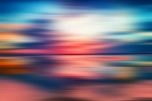 Abstract Sunset VI